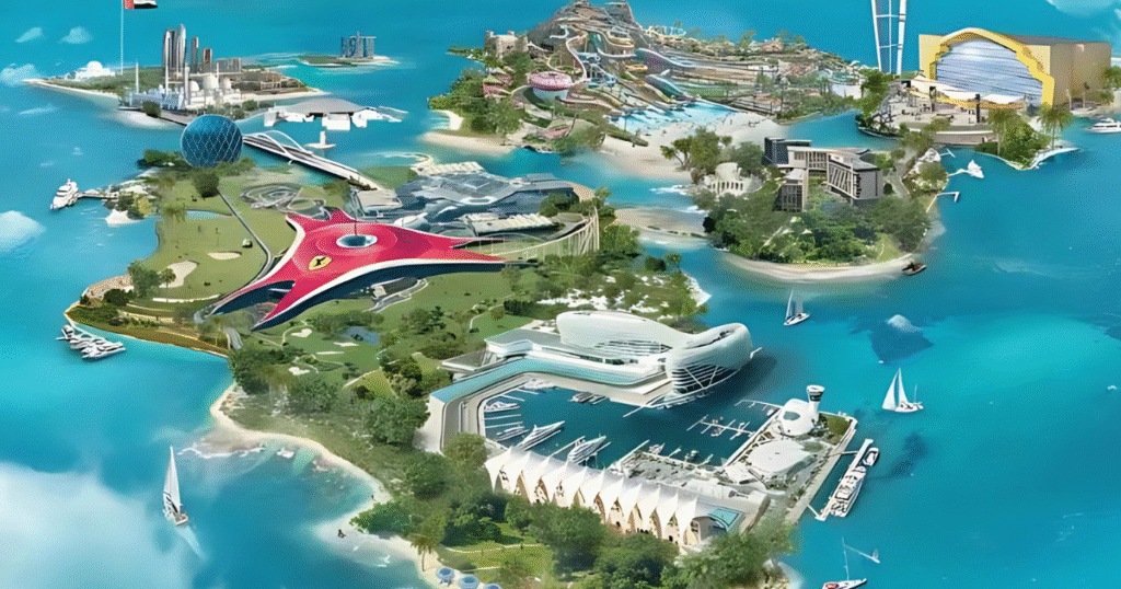 Abu Dhabi, capital dos Emirados Árabes Unidos, é a cidade mais rica do planeta e investe pesado em turismo, com Yas Island e futuro parque Disney no Oriente Médio.