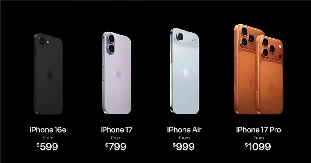 A Apple apresentou o iPhone 17 Air, o celular mais fino já criado, além do iPhone 17, novos Apple Watch e AirPods Pro 3. Confira preços, recursos e detalhes oficiais.
