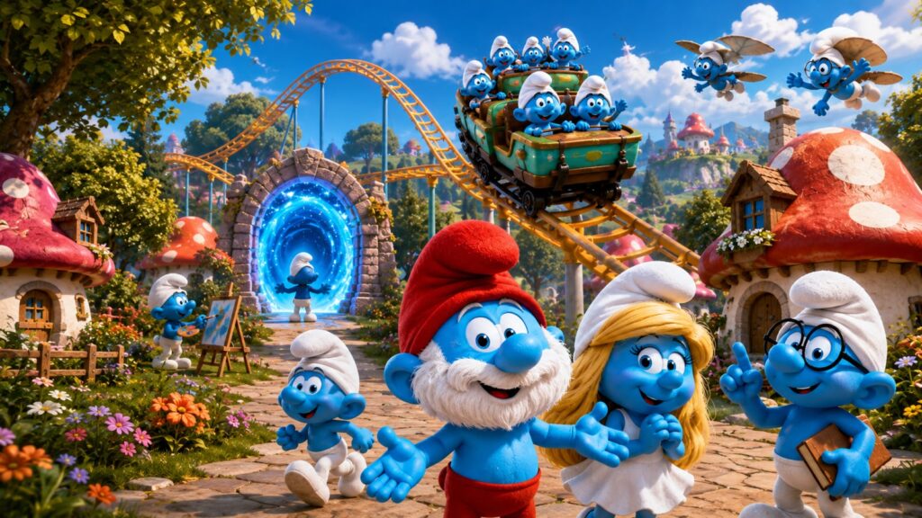 Vila dos Smurfs Park 1 - Jornal Wish Travel | editorial B2B, direcionado ao trade turístico