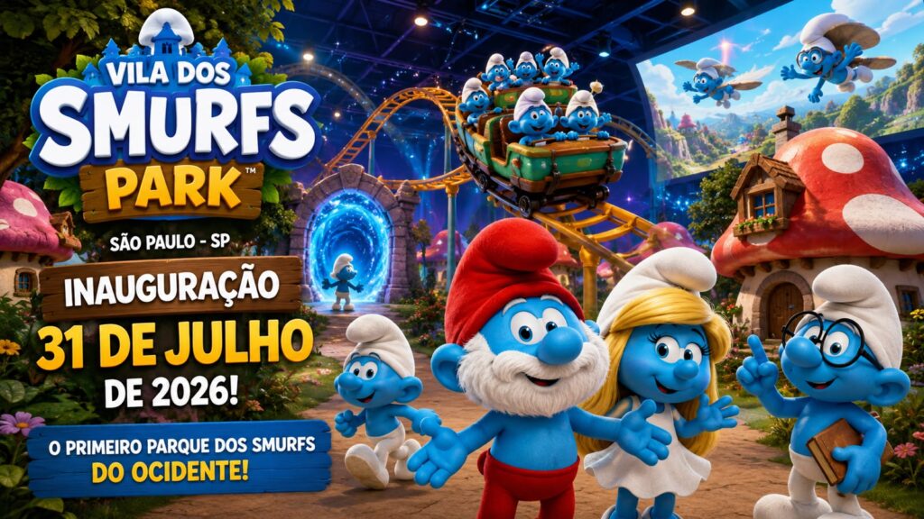 Vila dos Smurfs Park 2 - Jornal Wish Travel | editorial B2B, direcionado ao trade turístico