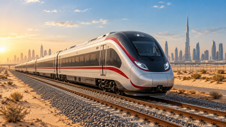 Etihad Rail estreia em Dubai e liga cidade a Abu Dhabi por trem a partir de 30 de setembro