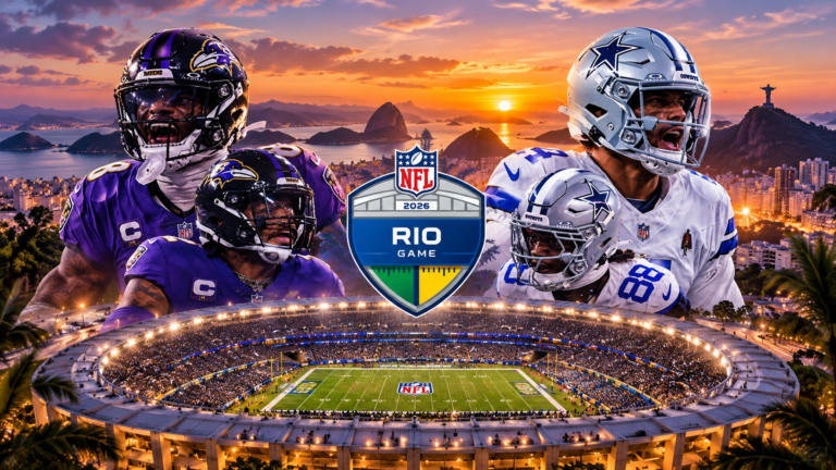 NFL faz história no Rio de Janeiro