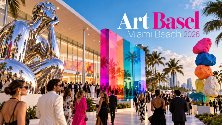 Art Basel Miami Beach 2026 reúne 272 expositores e transforma Miami em centro mundial da arte em dezembro